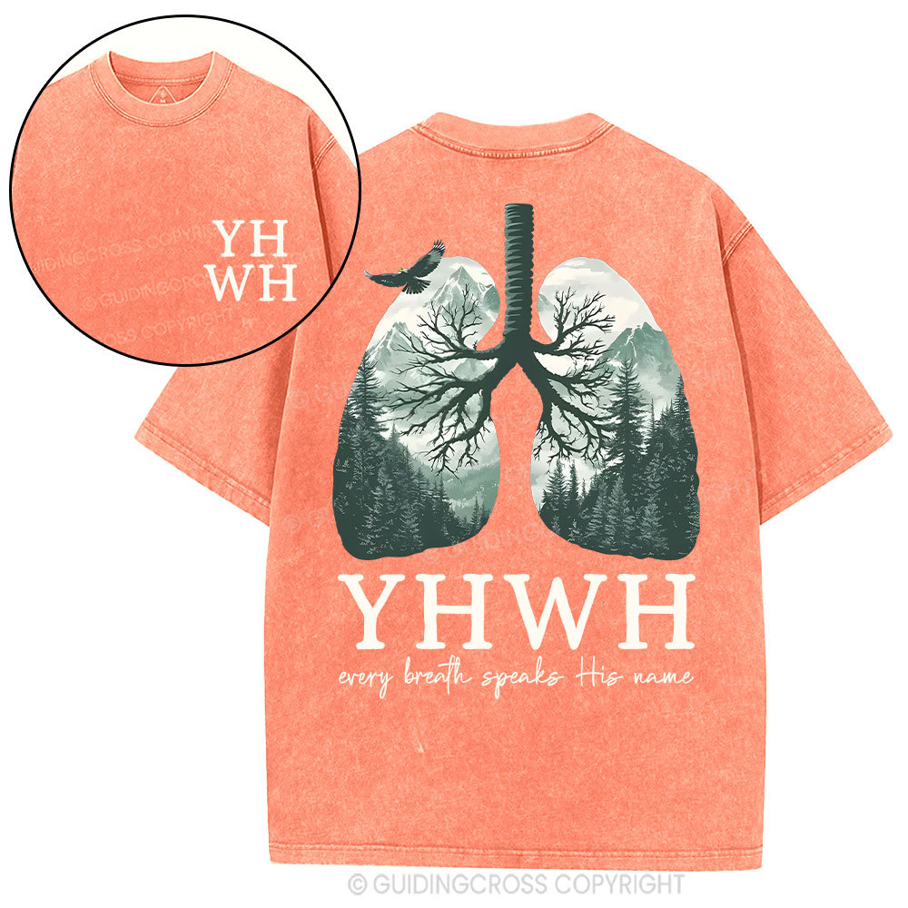 YHWH Christian Washed T-Shirt