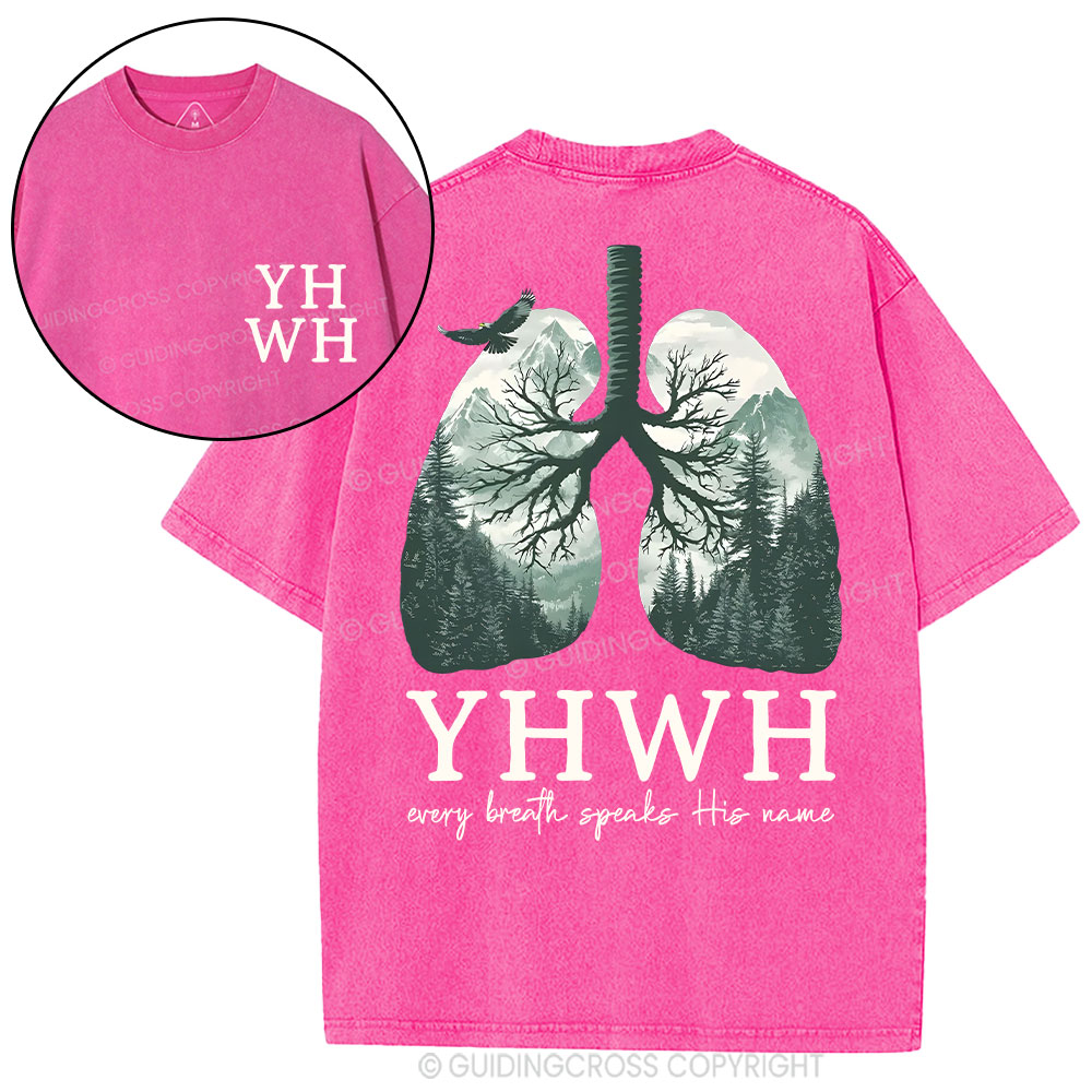 YHWH Christian Washed T-Shirt