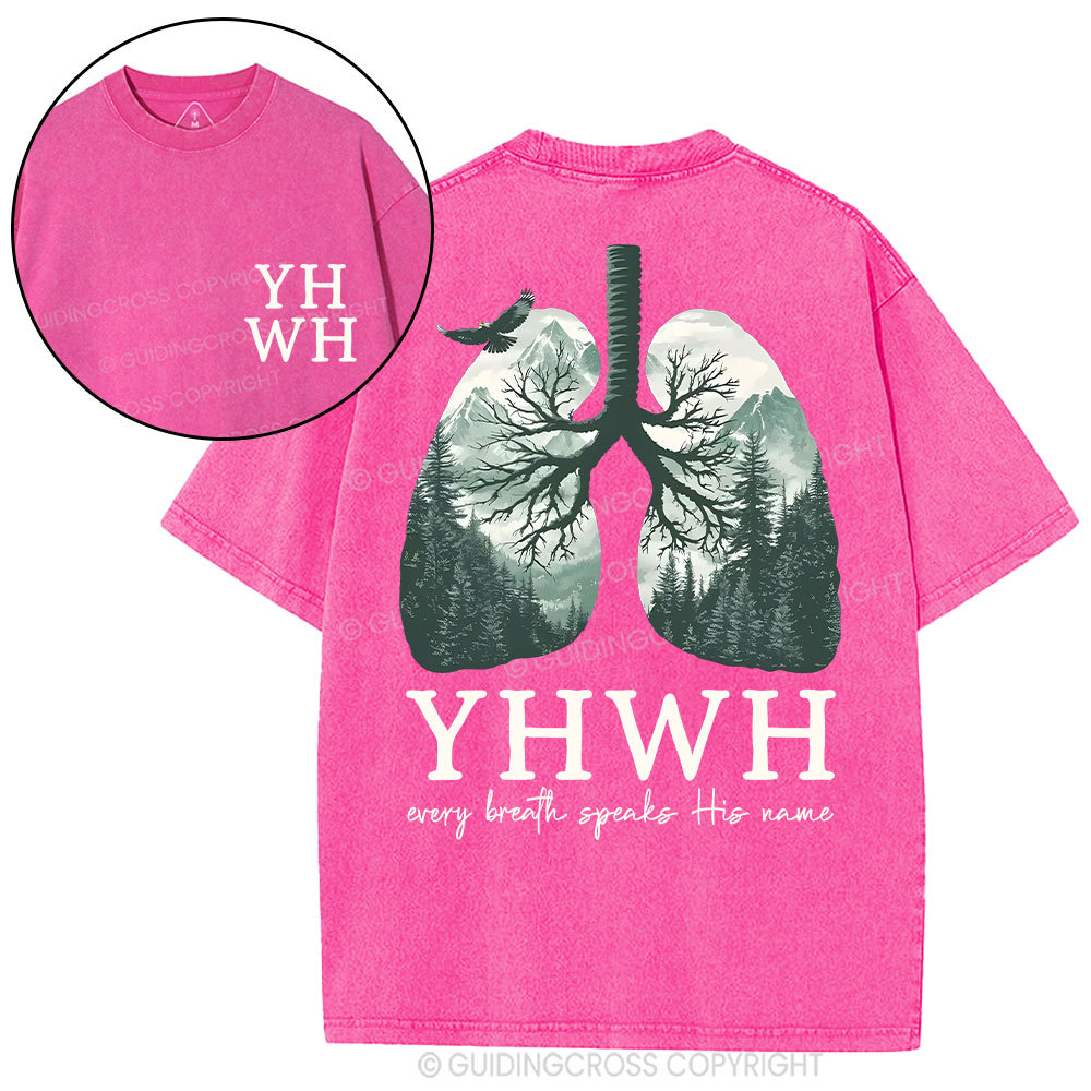 YHWH Christian Washed T-Shirt