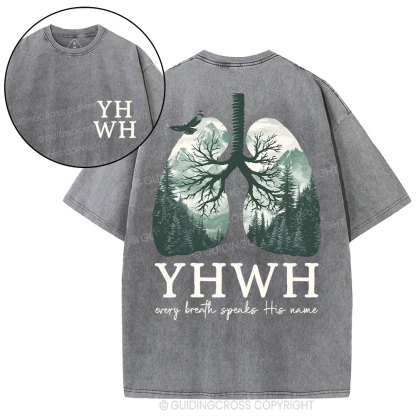 YHWH Christian Washed T-Shirt