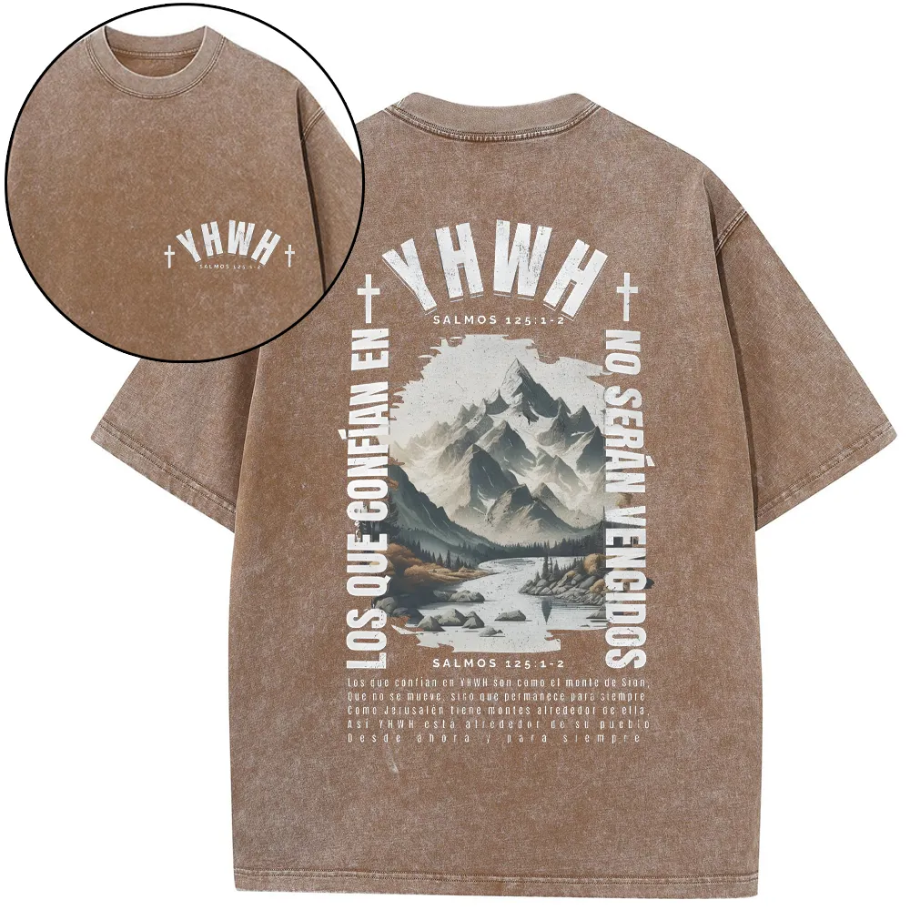 YHWH Christian Washed T-Shirt