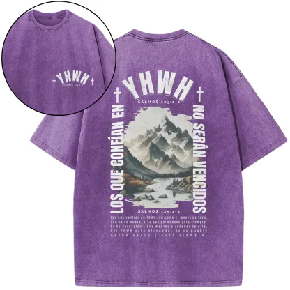 YHWH Christian Washed T-Shirt