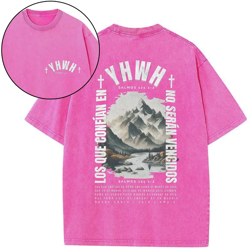 YHWH Christian Washed T-Shirt
