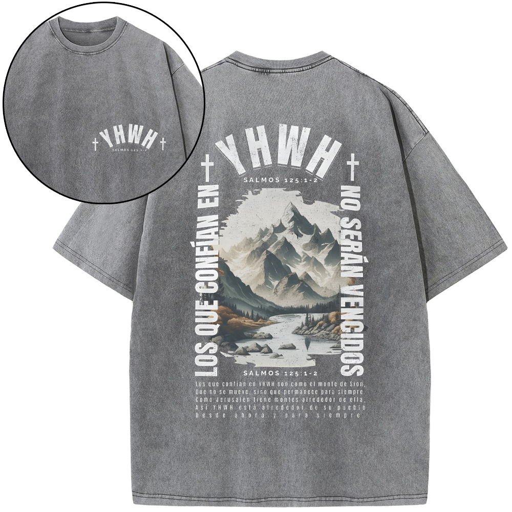 YHWH Christian Washed T-Shirt