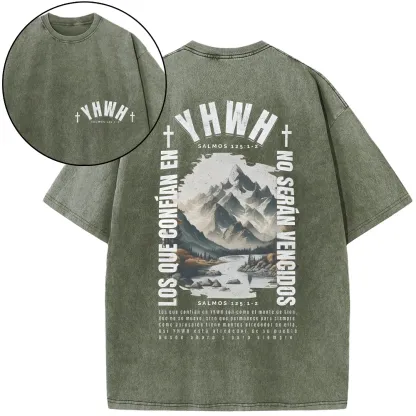 YHWH Christian Washed T-Shirt