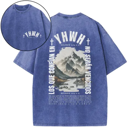 YHWH Christian Washed T-Shirt