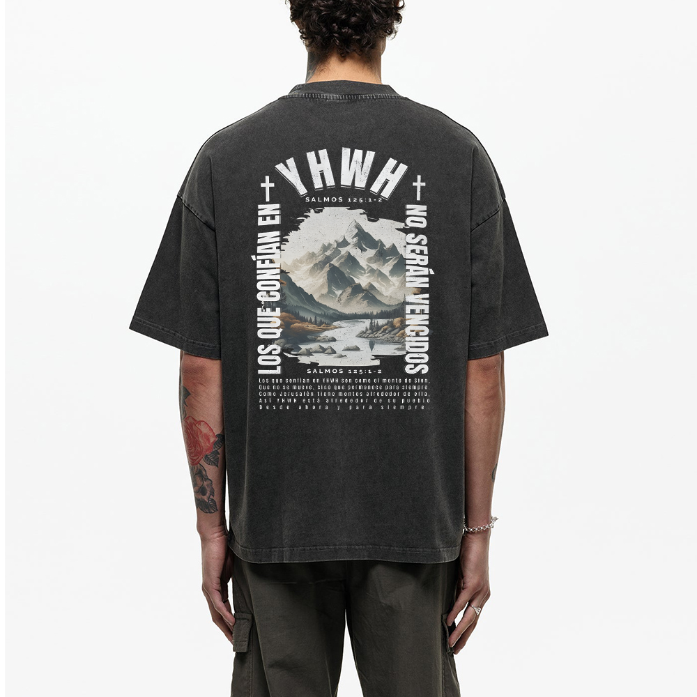 YHWH Christian Washed T-Shirt