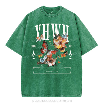 YHWH Christian Washed T-Shirt