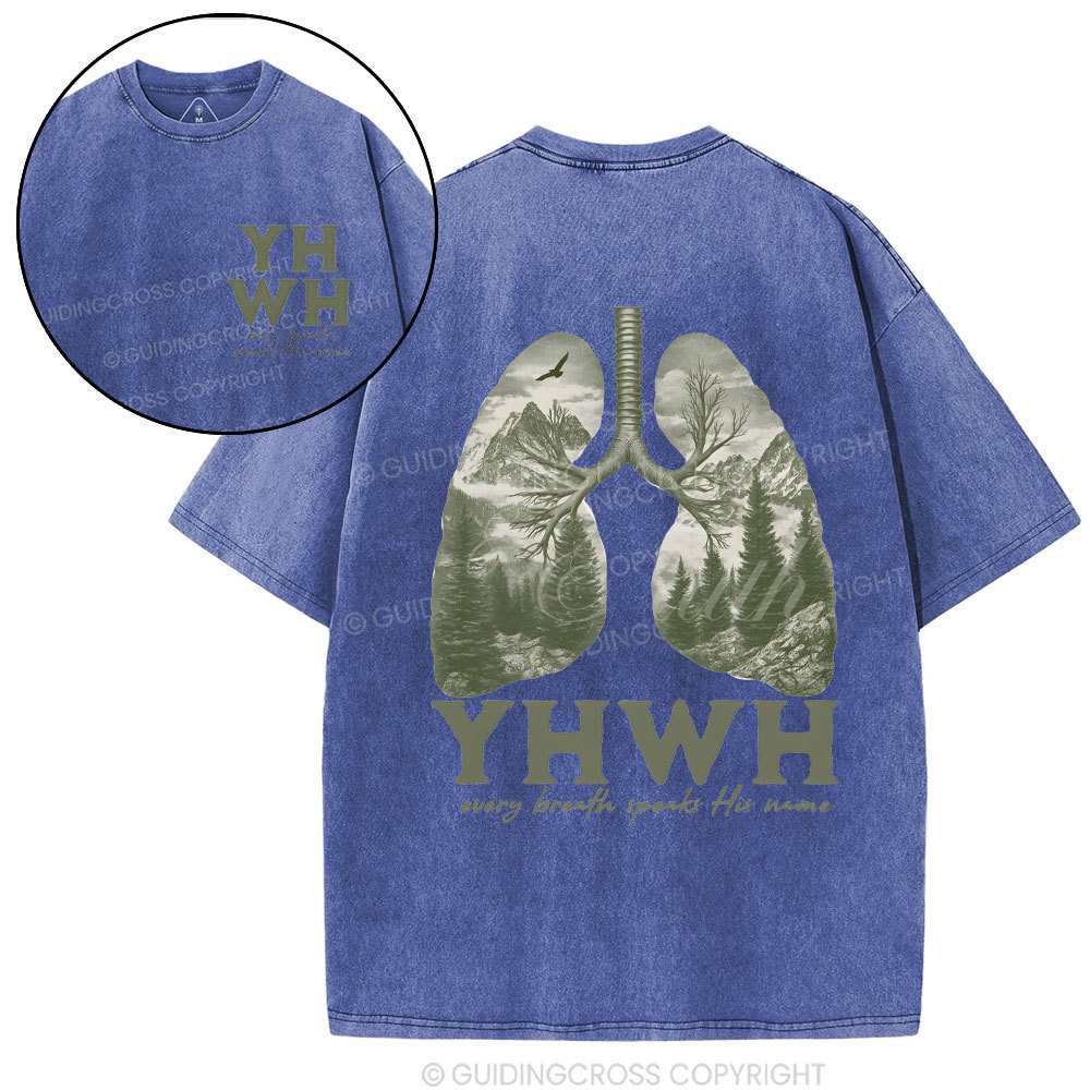 YHWH Christian Washed T-Shirt