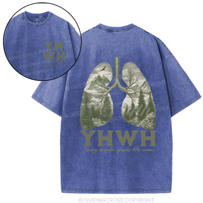 YHWH Christian Washed T-Shirt
