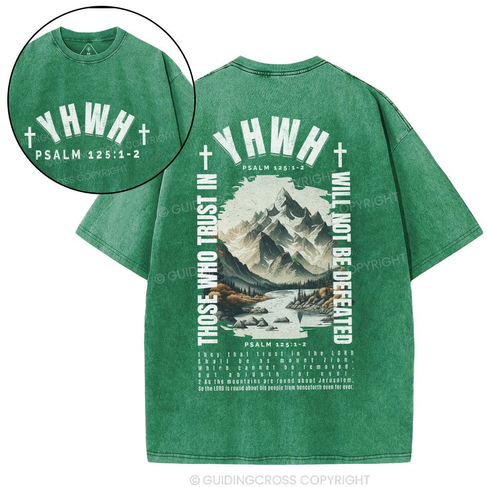 YHWH Christian Washed T-Shirt