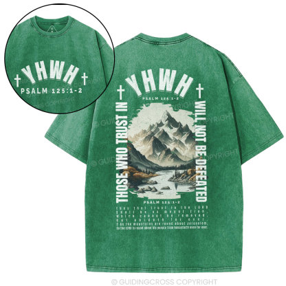 YHWH Christian Washed T-Shirt