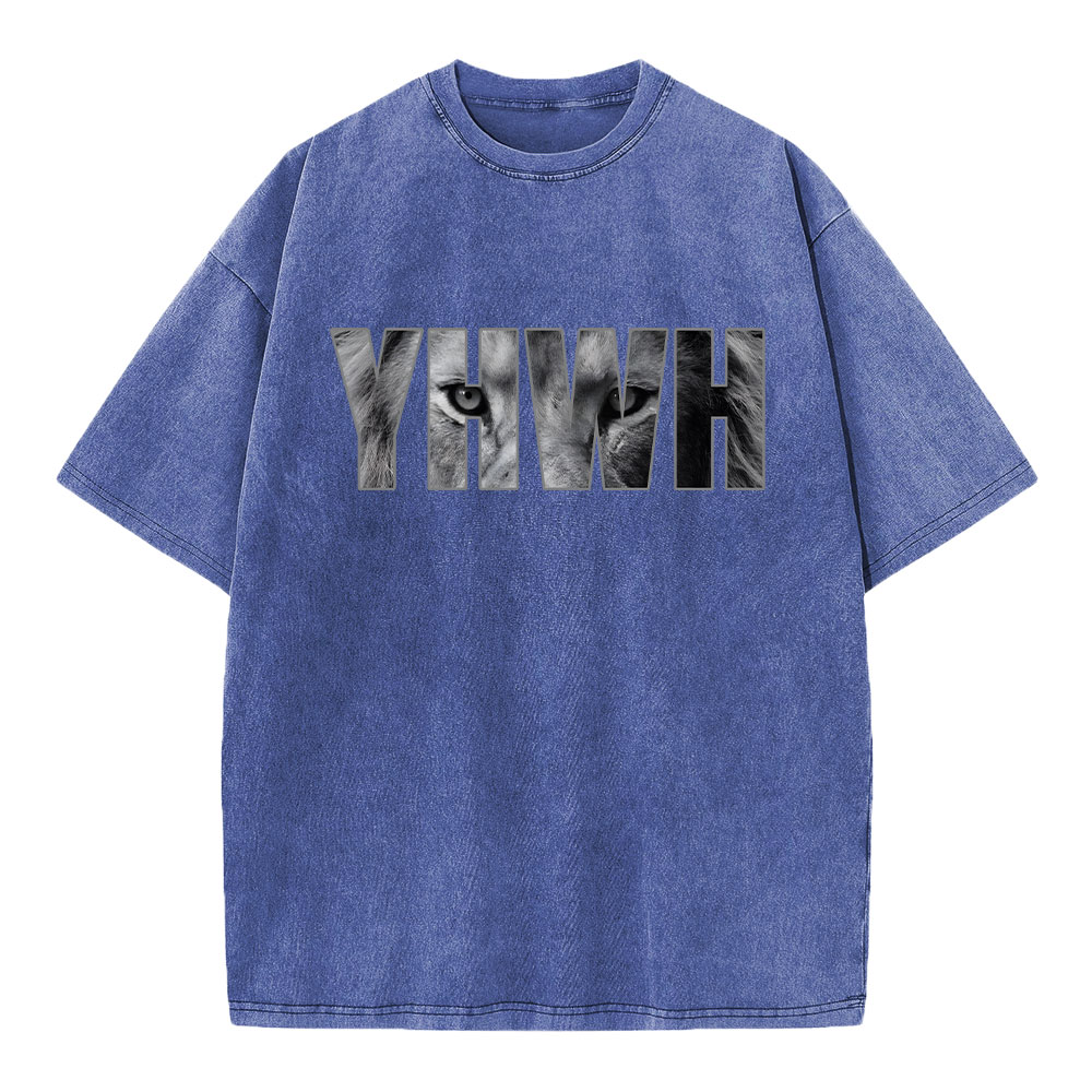 YHWH Christian Washed T-Shirt