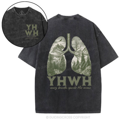YHWH Christian Washed T-Shirt