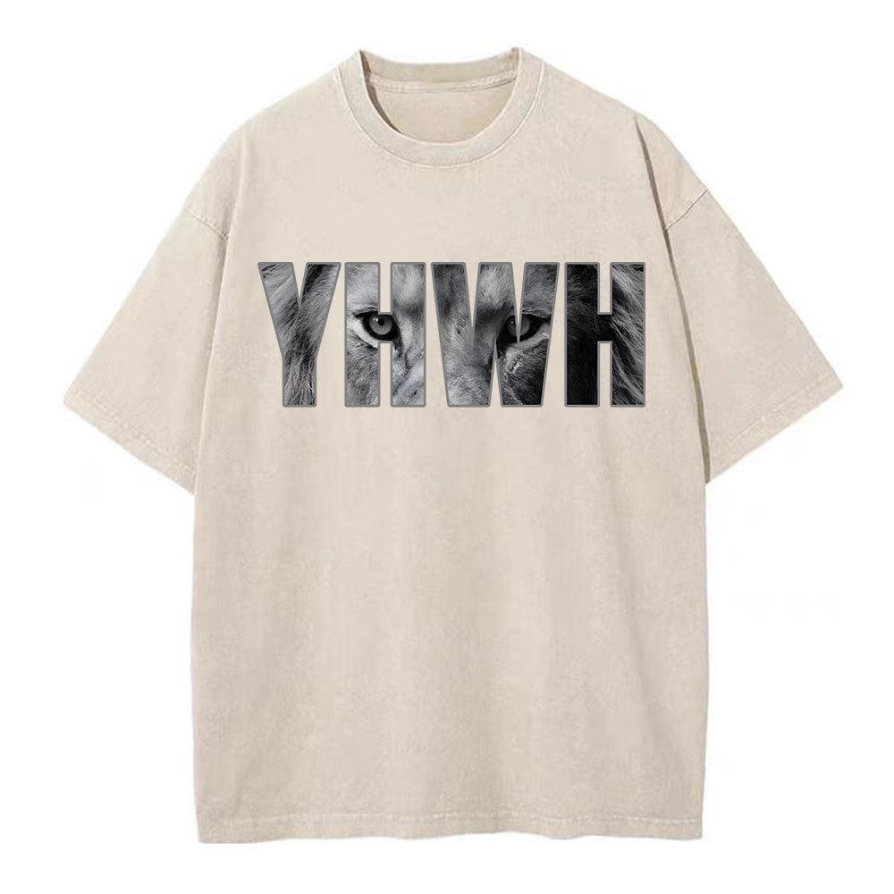 YHWH Christian Washed T-Shirt