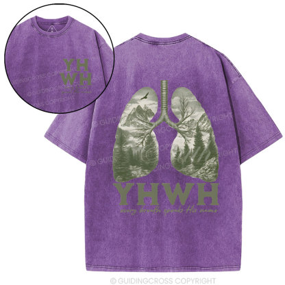 YHWH Christian Washed T-Shirt