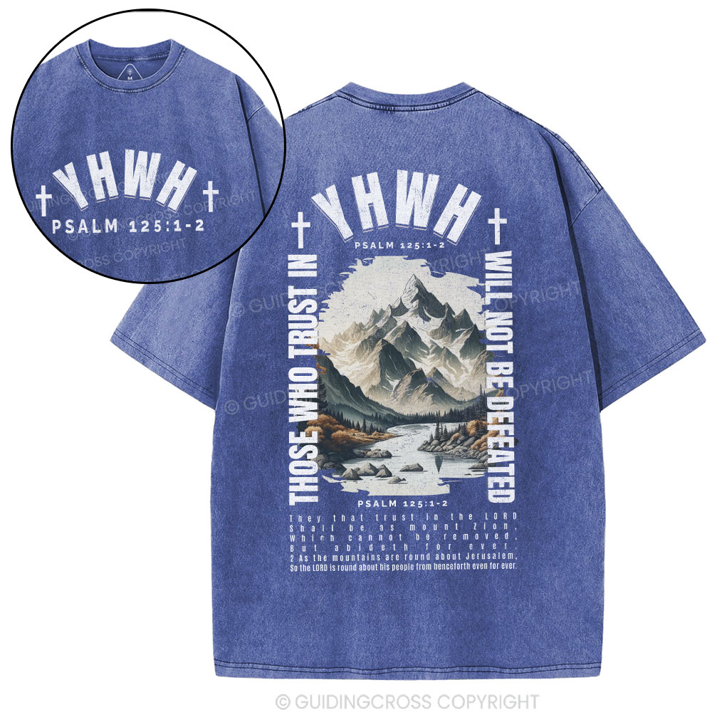 YHWH Christian Washed T-Shirt