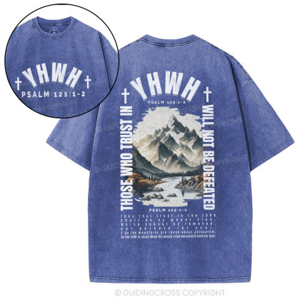 YHWH Christian Washed T-Shirt