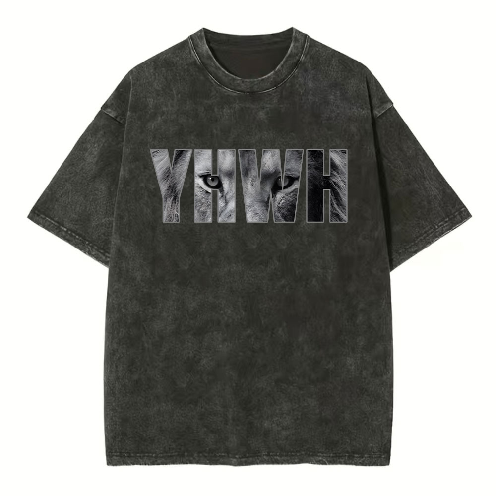 YHWH Christian Washed T-Shirt