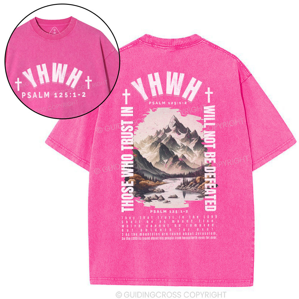 YHWH Christian Washed T-Shirt