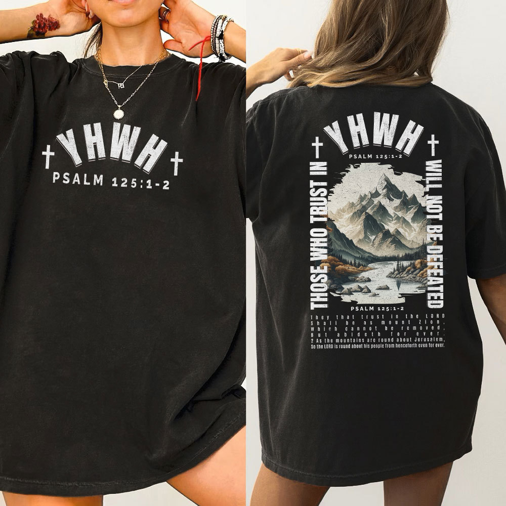 YHWH Christian Washed T-Shirt