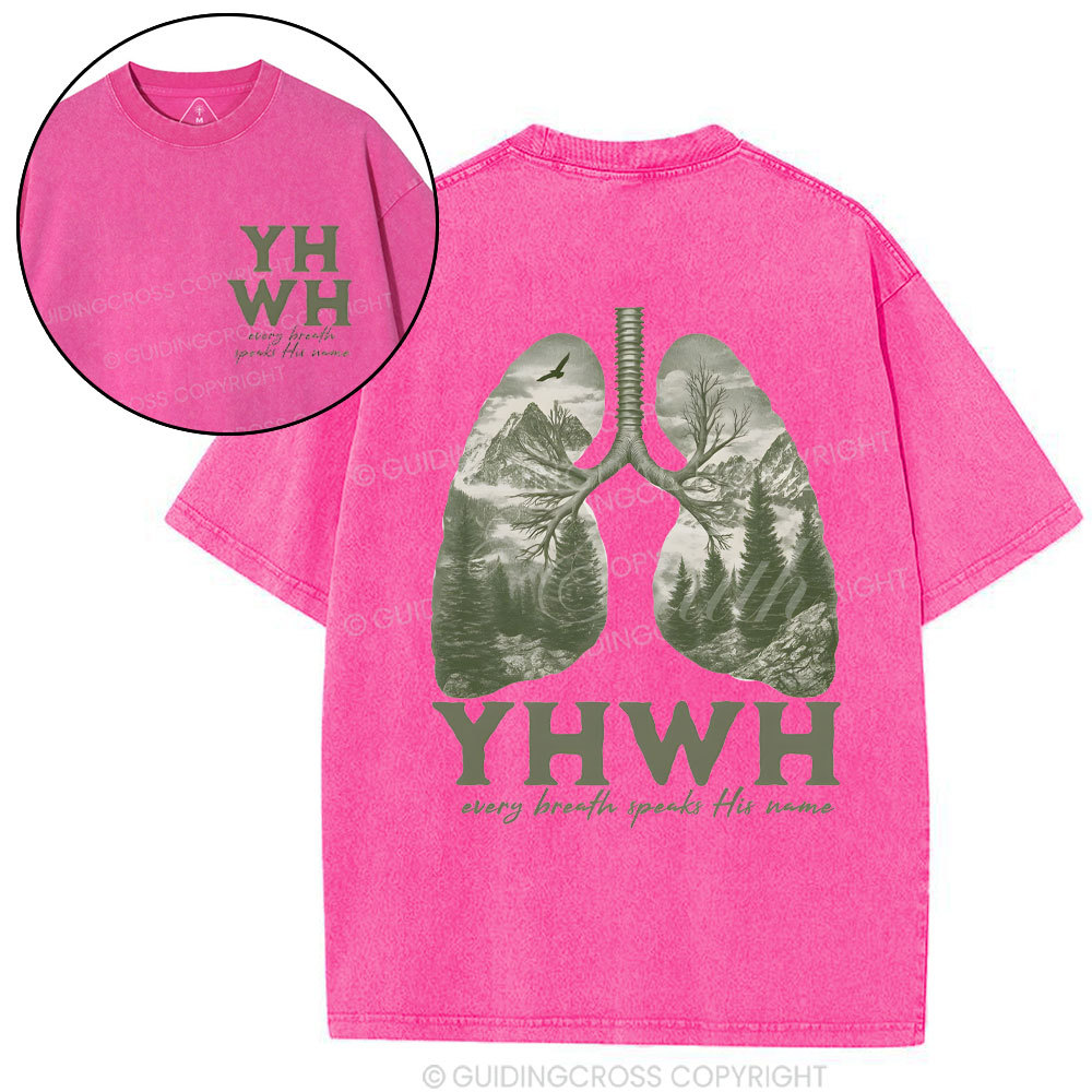 YHWH Christian Washed T-Shirt