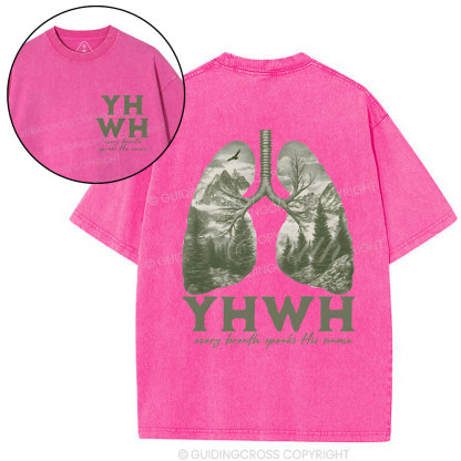 YHWH Christian Washed T-Shirt