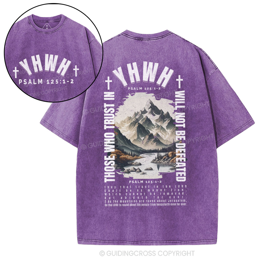 YHWH Christian Washed T-Shirt