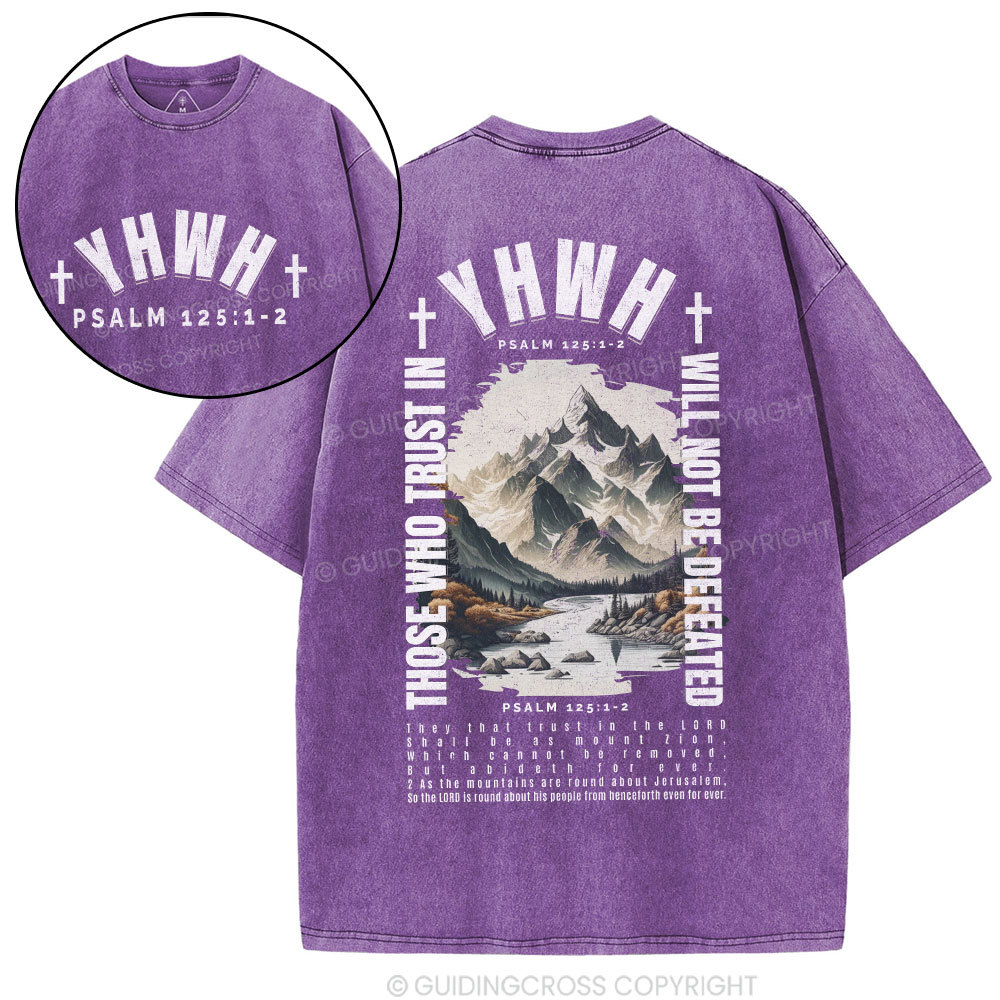 YHWH Christian Washed T-Shirt