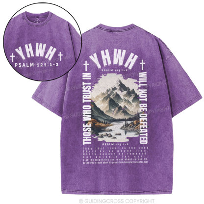 YHWH Christian Washed T-Shirt