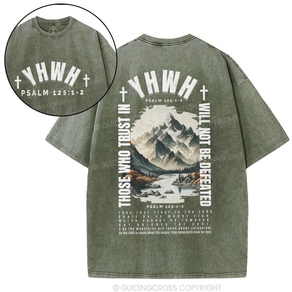 YHWH Christian Washed T-Shirt