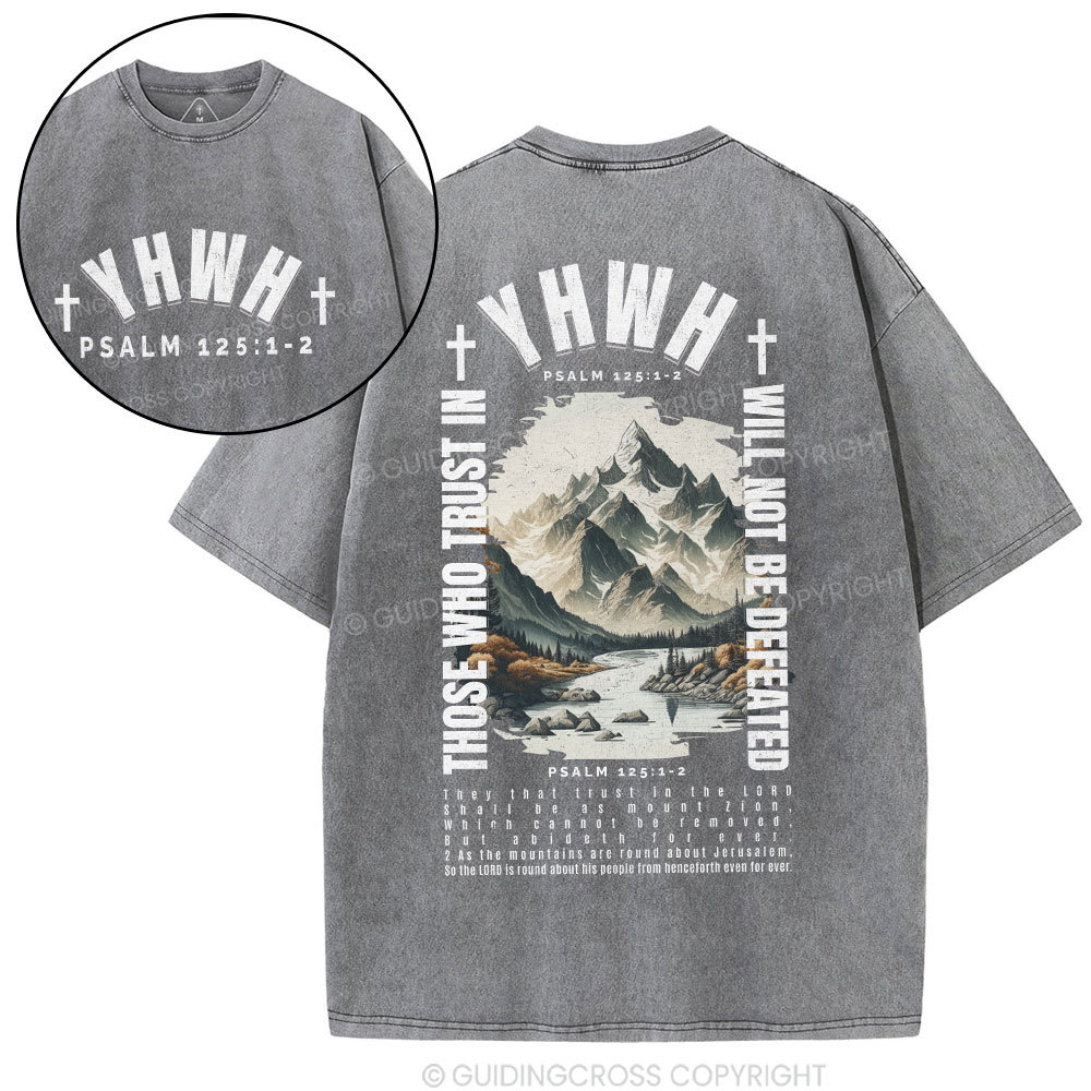 YHWH Christian Washed T-Shirt