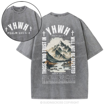 YHWH Christian Washed T-Shirt