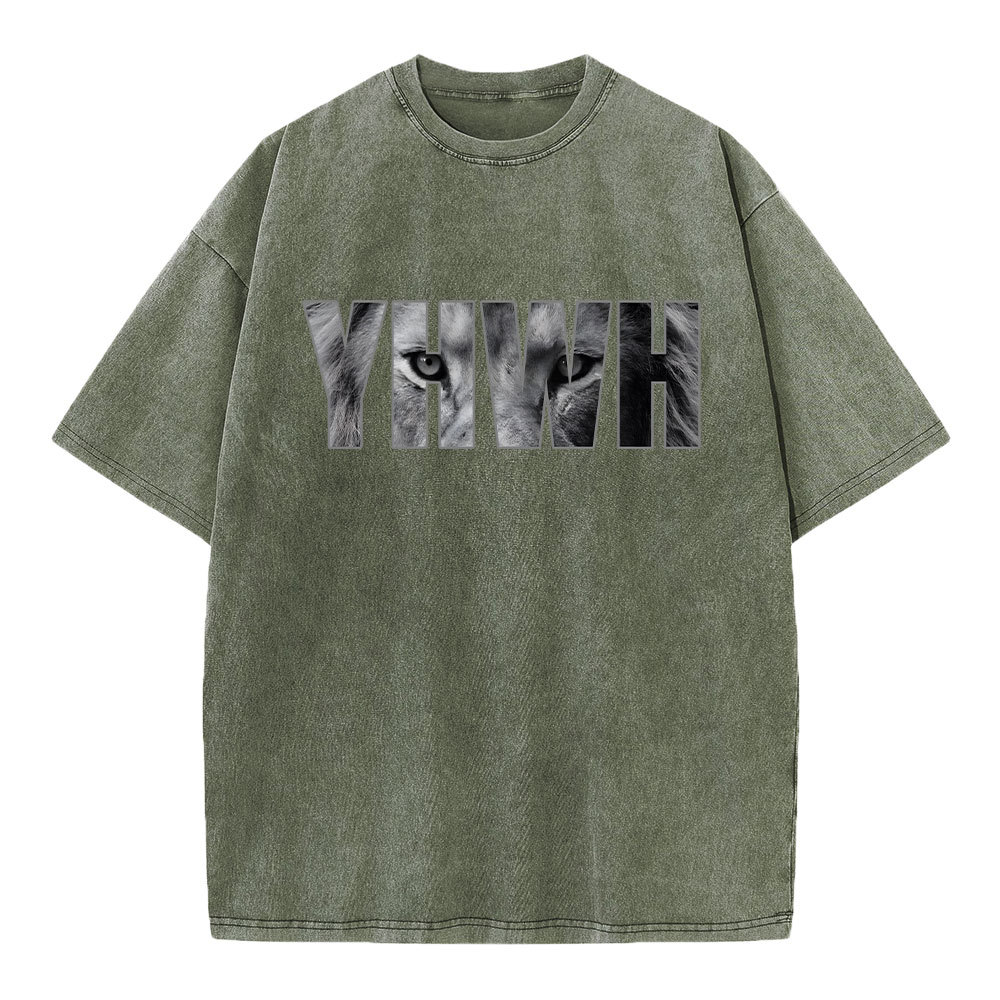 YHWH Christian Washed T-Shirt