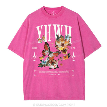 YHWH Christian Washed T-Shirt