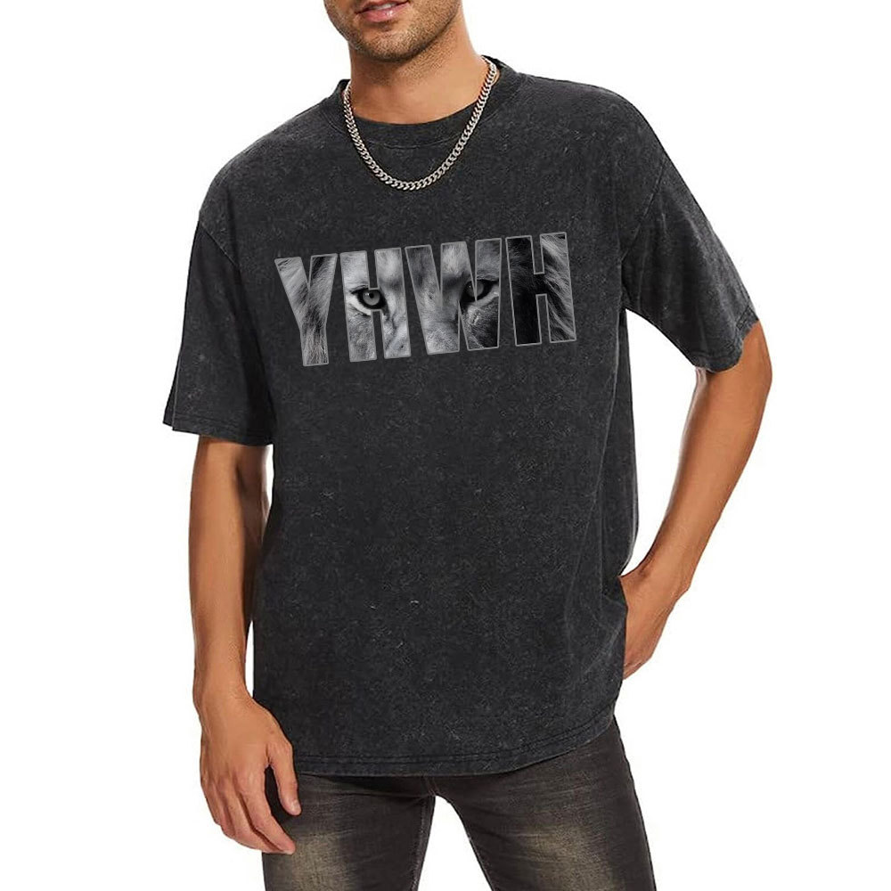 YHWH Christian Washed T-Shirt