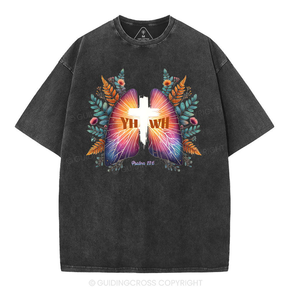 YHWH Christian Washed T-Shirt