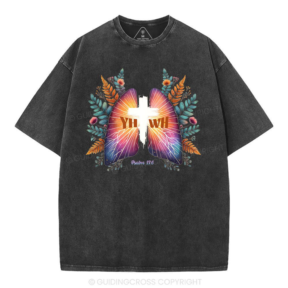 YHWH Christian Washed T-Shirt
