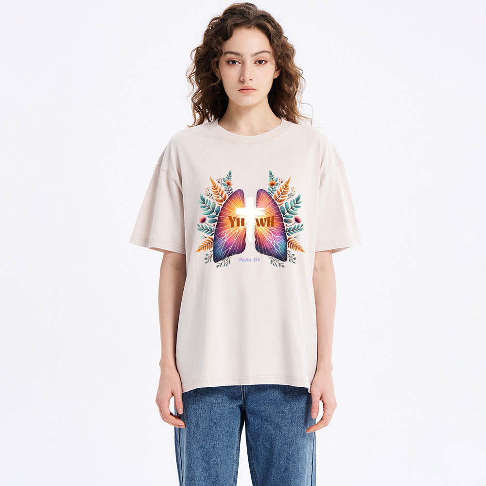 YHWH Christian Washed T-Shirt