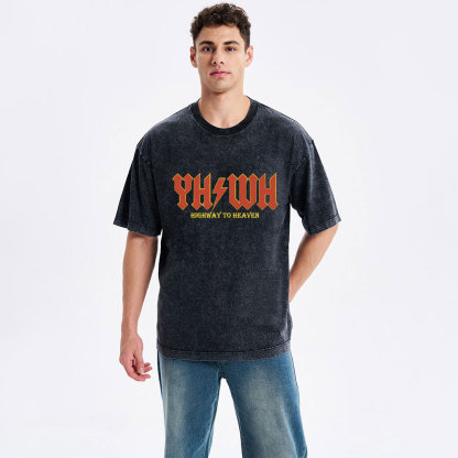 YHWH Christian Washed T-Shirt