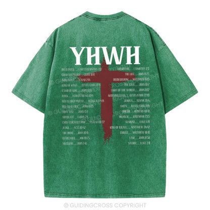 YHWH Christian Washed T-Shirt