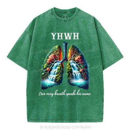 YHWH Christian Washed T-Shirt