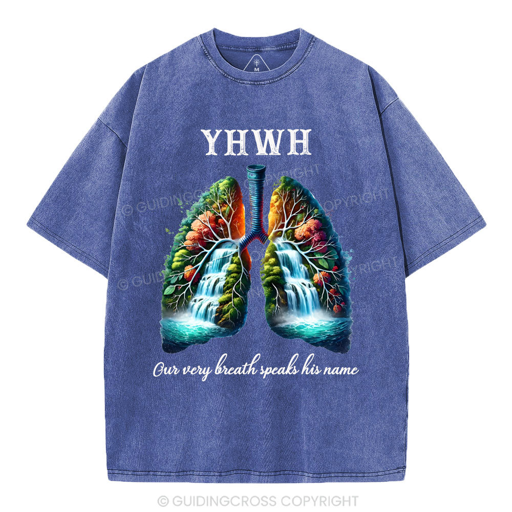 YHWH Christian Washed T-Shirt