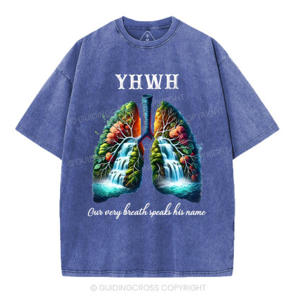 YHWH Christian Washed T-Shirt