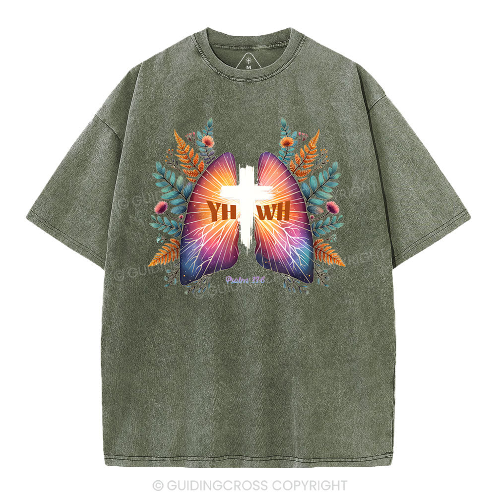 YHWH Christian Washed T-Shirt