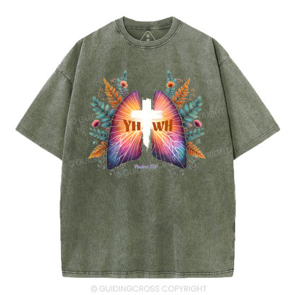 YHWH Christian Washed T-Shirt