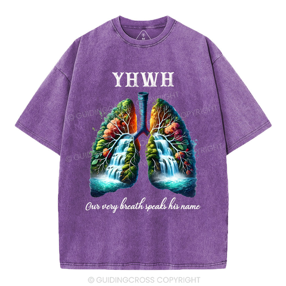 YHWH Christian Washed T-Shirt