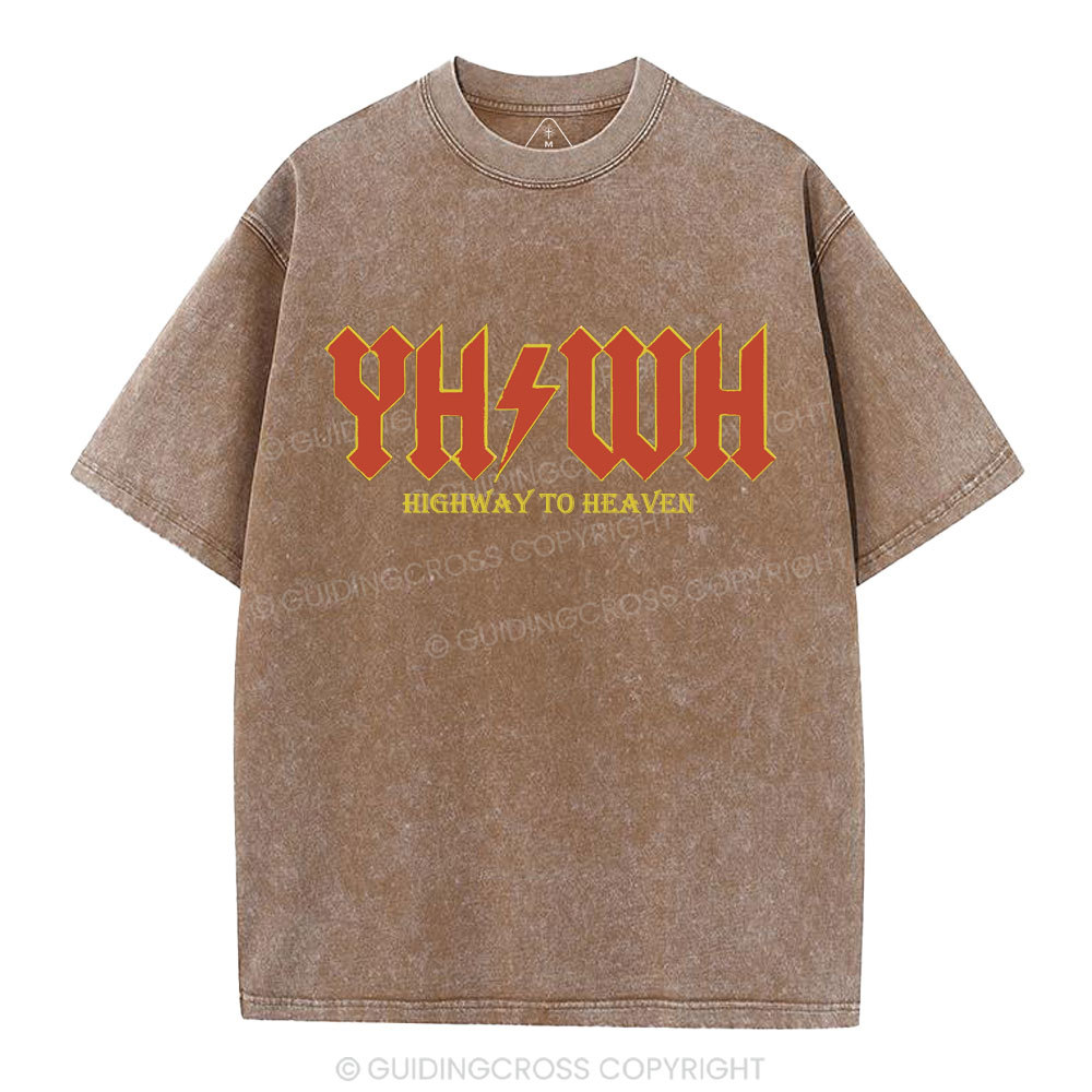 YHWH Christian Washed T-Shirt