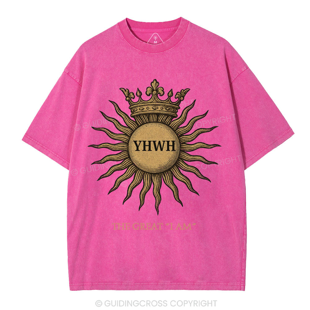 YHWH Christian Washed T-Shirt