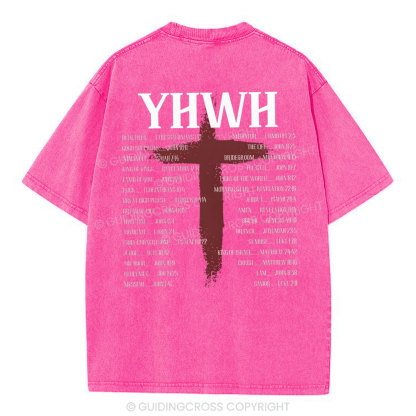 YHWH Christian Washed T-Shirt